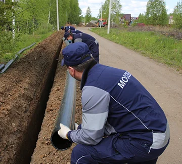 подключение газа