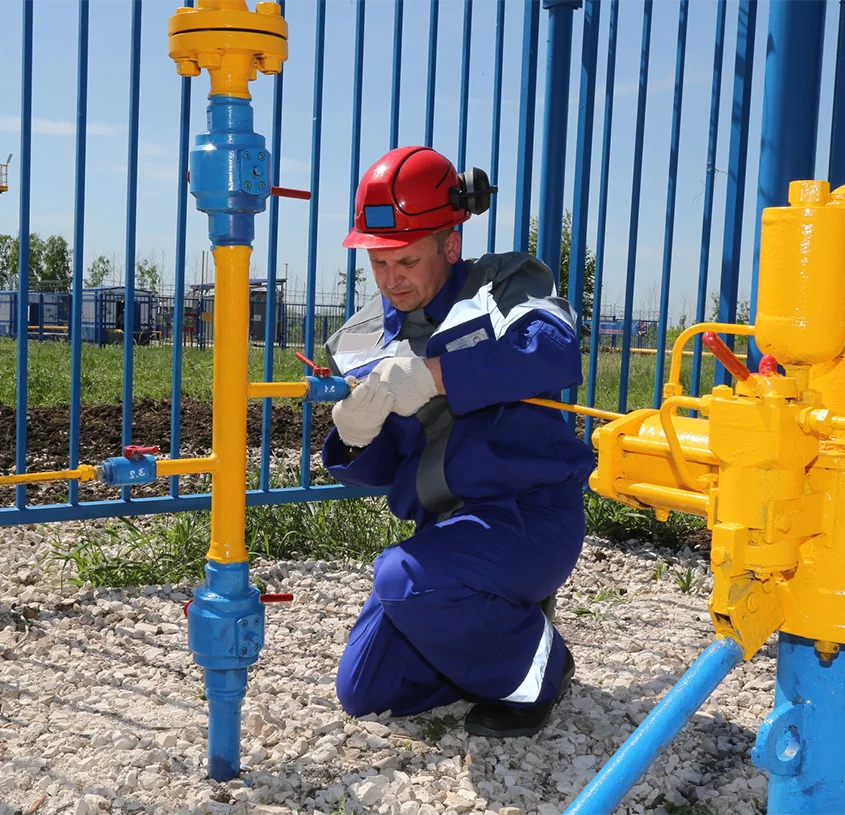 подключение газа
