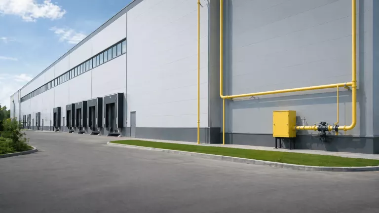 Газификация складского комплекса