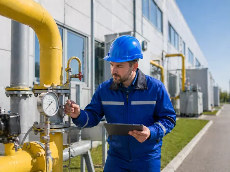 Испытания и пусконаладка газовой системы коммерческого объекта