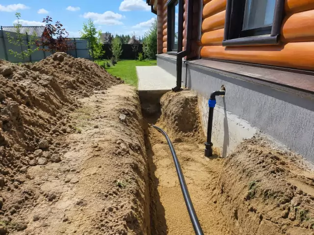 ПНД водопровод для частного дома